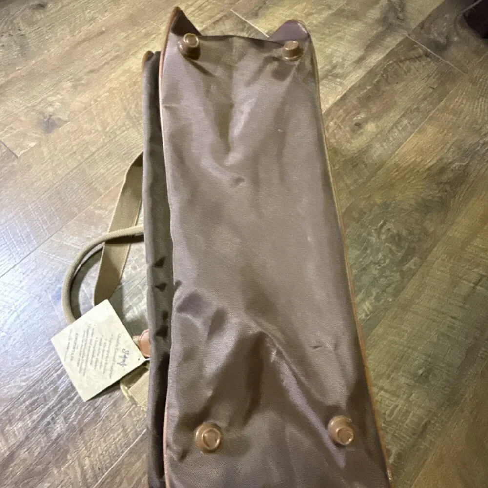 Vintage 1980s Chevrolet St Moritz Kingport Travel Bag Luggage NOS Tag Chevy
